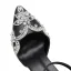 Schöne Weiß Strass Brautschuhe 2026 Knöchelriemen 9 cm Stilettos Spitzschuh Hochzeit Hochhackige