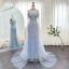 High-end Charming Gold Handmade  Beading Pearl Rhinestone Sequins Prom Dresses 2024 Trumpet / Mermaid High Neck Sleeveless Floor-Length / Long Prom