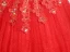 Chic / Beautiful Red Flower Sequins Prom Dresses 2024 Ball Gown Strapless Sleeveless Backless Floor-Length / Long Prom Formal Dresses