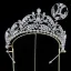 Glitter Goud Rhinestone Zirkonium Bruids Haaraccessoires 2024 Legering Huwelijk Accessoires