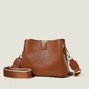 Fashion Brown Street Wear Leather Women S Bags Shoulder Bags 2023