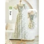 Chic / Beautiful Sage Green Flower Bridesmaid Dresses 2023 A-Line / Princess Puffy Short Sleeve Backless Tea-length Bridesmaid Dresses