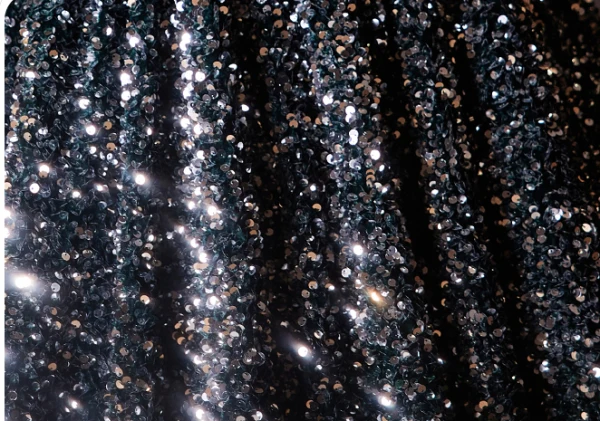 Sparkly Black Gradient-Color Sequins Prom Dresses 2024 Ball Gown Off-The-Shoulder Sleeveless Backless Floor-Length / Long Prom Formal Dresses