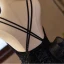 Schöne Schwarz Perlenstickerei Pailletten Spitze Blumen Ballkleider 2024 Ballkleid Spaghettiträger Ärmellos Rückenfreies Sweep / Pinsel Zug Ball Festliche Kleider