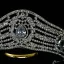 Bling Bling Argenté Cristal Faux Diamant Accessoire Cheveux Mariage 2022 Alliage Mariage Bijoux Mariage
