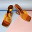 Fashion Transparent Silver Street Wear Summer Womens Sandals 2022 8 cm Stiletto Heels Crystal Open / Peep Toe Sandals High Heels