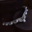 Fine Sølv Perle Rhinestone Legering Bryllup Armbånd Øredobber Tiara Har Tilbehor 2025