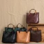 Vintage / Retro Modern / Fashion Brown Casual Women's Bags 2022 Leather Tote Bag Shoulder Bags