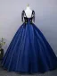 Élégant Bleu Roi Étoile Paillettes Robe De Bal 2025 Robe Boule Bretelles Spaghetti Sans Manches Dos Nu Longue Promo Robe De Ceremonie