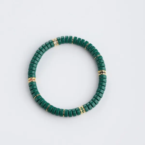 Fashion Chic / Beautiful Dark Green Handmade  Bracelet Accessories 2026