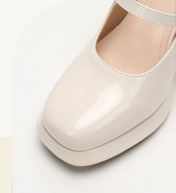 Elegant Black Casual Womens Shoes 2026 10 cm Thick Heels Round Toe High Heels