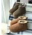 Keep Warm Brown Suede Street Wear Snow Boots 2024 Leather Round Toe Womens Boots