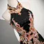 Sparkly Black Beading Sequins Prom Dresses 2025 A-Line / Princess High Neck Sleeveless Floor-Length / Long Prom Formal Dresses