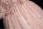 Bling Bling Dusky Pink Beading Sequins Prom Dresses 2024 A-Line / Princess V-Neck Short Sleeve Backless Floor-Length / Long Prom Formal Dresses