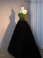 Sexy Black Beading Sequins Prom Dresses 2024 A-Line / Princess Sweetheart Sleeveless Backless Floor-Length / Long Formal Dresses