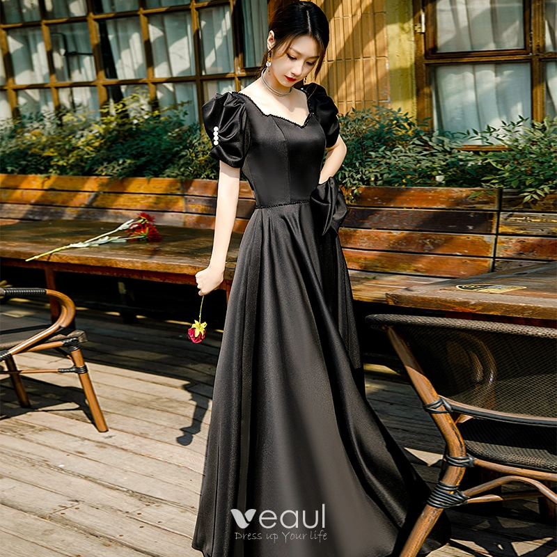 Elegant Long Black Dresses For Women Formal Strapless Prom Dress With High  Slit · dresschic · Online Store Powered by Storenvy