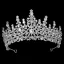 Vintage / Originale Doré Faux Diamant Mariage Tiare 2022 Alliage Accessoire Cheveux Mariage