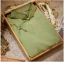 Chinese style Sage Green Tea-length Cheongsam / Qipao 2024 Trumpet / Mermaid High Neck 1/2 Sleeves Prom