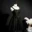 Fashion Black Sequins Short Party Dresses 2022 A-Line / Princess Spaghetti Straps Backless Sleeveless Formal Dresses