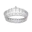 Niezwykły Srebrny Rhinestone Stop Ślub Tiara 2022 Ozdoby Do Włosów Ślubne