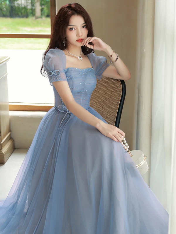 light blue prom dress simple Rafael in Navy / Black Men's Lux Suede & Italian Patent Leather Oxford by DapperFam Navy / Black / 16.5 / EE