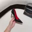 Sexy Noire Bureau OL Escarpins 2022 10 cm Talons Aiguilles À Bout Pointu Escarpins Talons Hauts