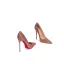 Glitter Rode Avond Pailletten Pumps 2024 Leer 10 cm Naaldhakken / Stiletto Spitse Neus Hoge Hakken