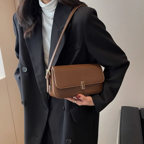 Simple Noire Désinvolte Sacs Pour Femmes Sac de messager 2023