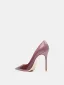 Mode Oud Roze Lakleer Gala Pumps 2025 10 cm Naaldhakken / Stiletto Spitse Neus Pumps Hoge Hakken