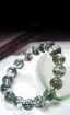 Chic / Beautiful Green Handmade  Green Phantom Crystal Bracelets 2025 Accessories