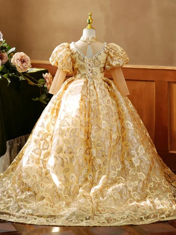 gold beading for dresses Mermaid Off-the-shoulder Ivory Lace Beach Wedding Dress Rustic Boho Bride  Gowns SEW003 main image 0