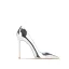 Sexy Gold Evening Party Pumps 2024 Leather 10 cm Stiletto Heels Pointed Toe Pumps High Heels