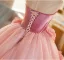 Chic / Beautiful Blushing Pink Appliques Prom Dresses 2025 Ball Gown Strapless Sleeveless Backless Floor-Length / Long Prom Formal Dresses