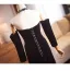 Elegant Black Sequins Pearl Velvet Evening Dresses 2026 Trumpet / Mermaid Off-The-Shoulder 1/2 Sleeves Backless Sweep Train Evening Party Formal Dresses