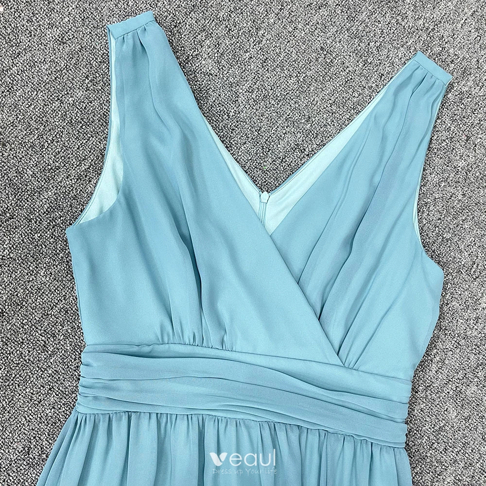 princess polly baby blue dress Blue Bridesmaid Dresses main image 1