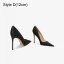 Modest / Simple Royal Blue Satin Prom Pumps 2023 12 cm Stiletto Heels Pointed Toe Pumps High Heels