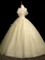 Elegant Sage Green Beading Sequins Appliques Prom Dresses 2025 Ball Gown Spaghetti Straps Sleeveless Backless Floor-Length / Long Formal Dresses