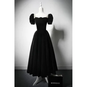 Black Puffy Elegant Formal Dresses 2026 for Every Occasion - VEAUL