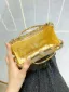 Sparkly Gold Rhinestone Evening Party Clutch Bags 2025