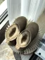 Keep Warm Brown Suede Street Wear Snow Boots 2024 Leather Round Toe Womens Boots