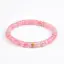 Charmant Fait main Rougissant Rose Dégradé De Couleur Fleur De Cerisier Cristal Naturel Bracelets Accessorize 2026