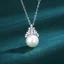 Fashion Silver Pearl Rhinestone Sterling Silver Prom Necklaces Earrings Accessories 2023