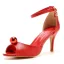 Chic / Beautiful Gold Ankle Strap Prom Womens Sandals 2025 7 cm Stiletto Heels Open / Peep Toe Sandals High Heels
