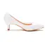 Élégant Blanche En Dentelle Fleur Chaussure De Mariée 2023 5 cm Talons Aiguilles À Bout Pointu Mariage Escarpins Talons Hauts