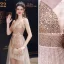 Sexy Doré Paillettes Courte Robe De Fête 2023 Bretelles Spaghetti Sans Manches Dos Nu Cocktail Soirée Robe De Ceremonie