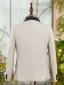 Fall Winter Silver Glitter 6-piece Long Sleeve Boys Wedding Suits 2025 Body Jewellery Coat Pants Shirt Tie Vest