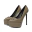 Mote Rød Lær Aften Pumps 2022 Patent Lær 13 cm Stiletthæler Spisse Pumps Høyhælte