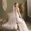 Vintage / Originale Blanche Perle 1 m Voile De Mariée 2025