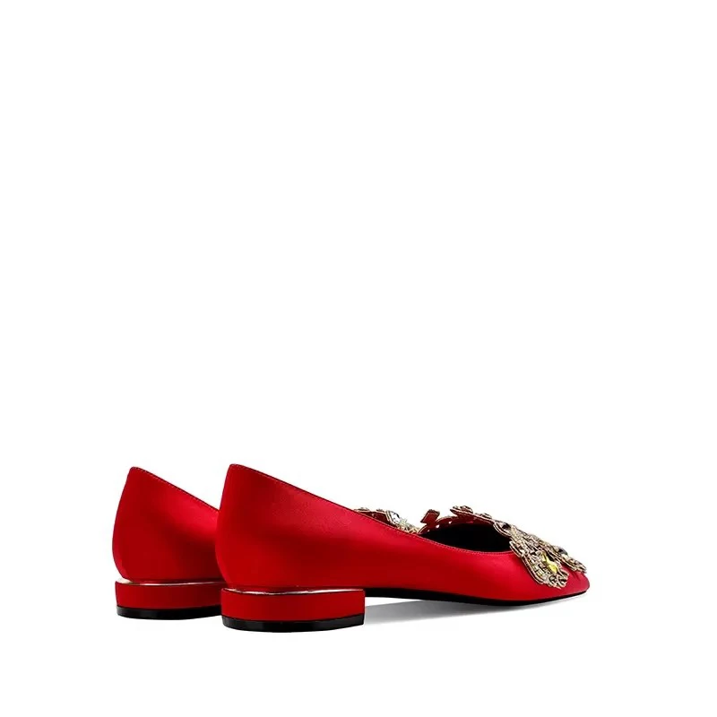 strapless open back dress BRAVO Men Dress Shoe PROM-1 Loafer Shoe for Prom & Wedding Red – Bravo Shoes main image 1