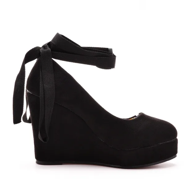 Romain Rouge Bride Cheville Imperméables Promo Chaussures Femmes 2025 11 cm Compensées À Bout Rond Chaussures Femmes